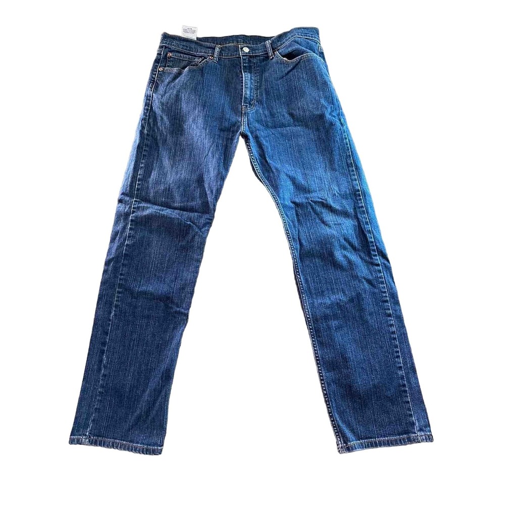 Levis 505 Blue Jeans Men's size W36 L32 Straight‎ Leg-Red Label
